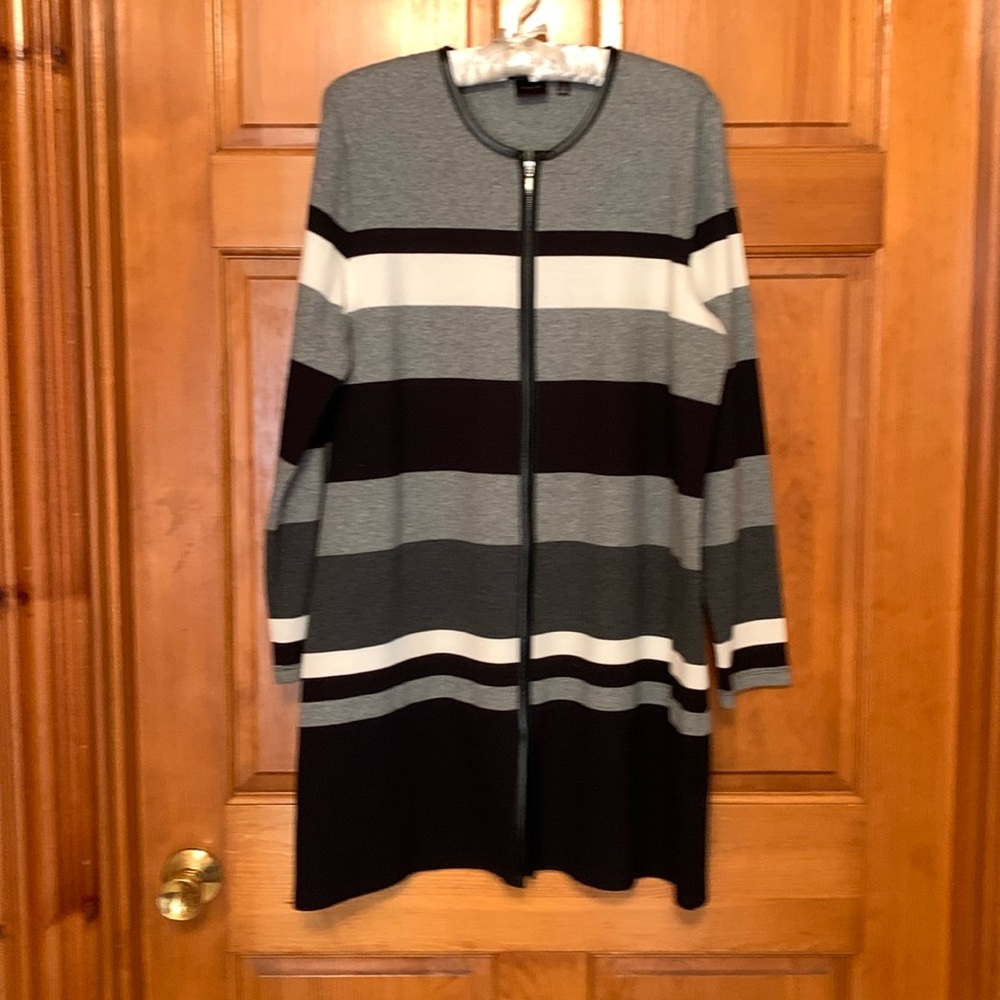 Zip Up Sweater Cardigan